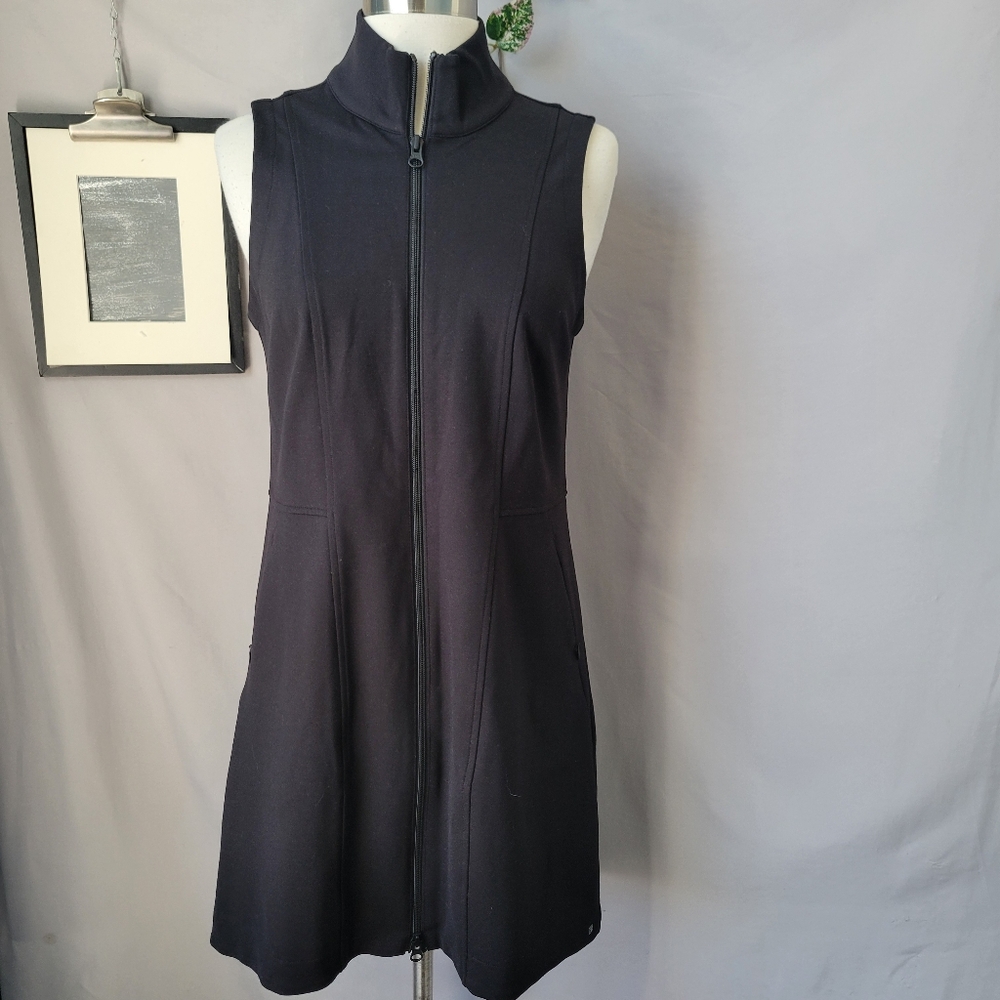 Title Nine Passport Dress Black S - Picture 2 of 14